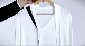 La sua camicia di seta - Come togliere le pieghe e rinfrescarla?